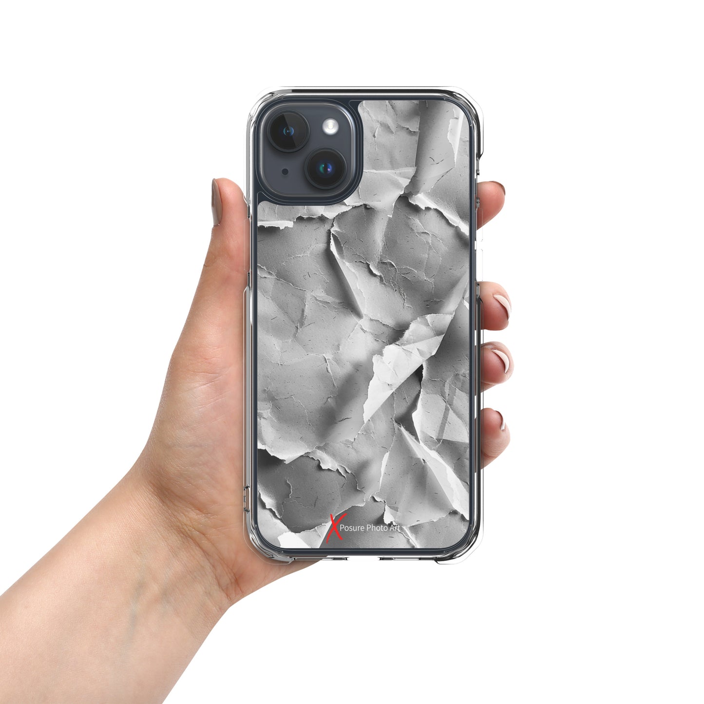 Case for iPhone® Crushed Paper