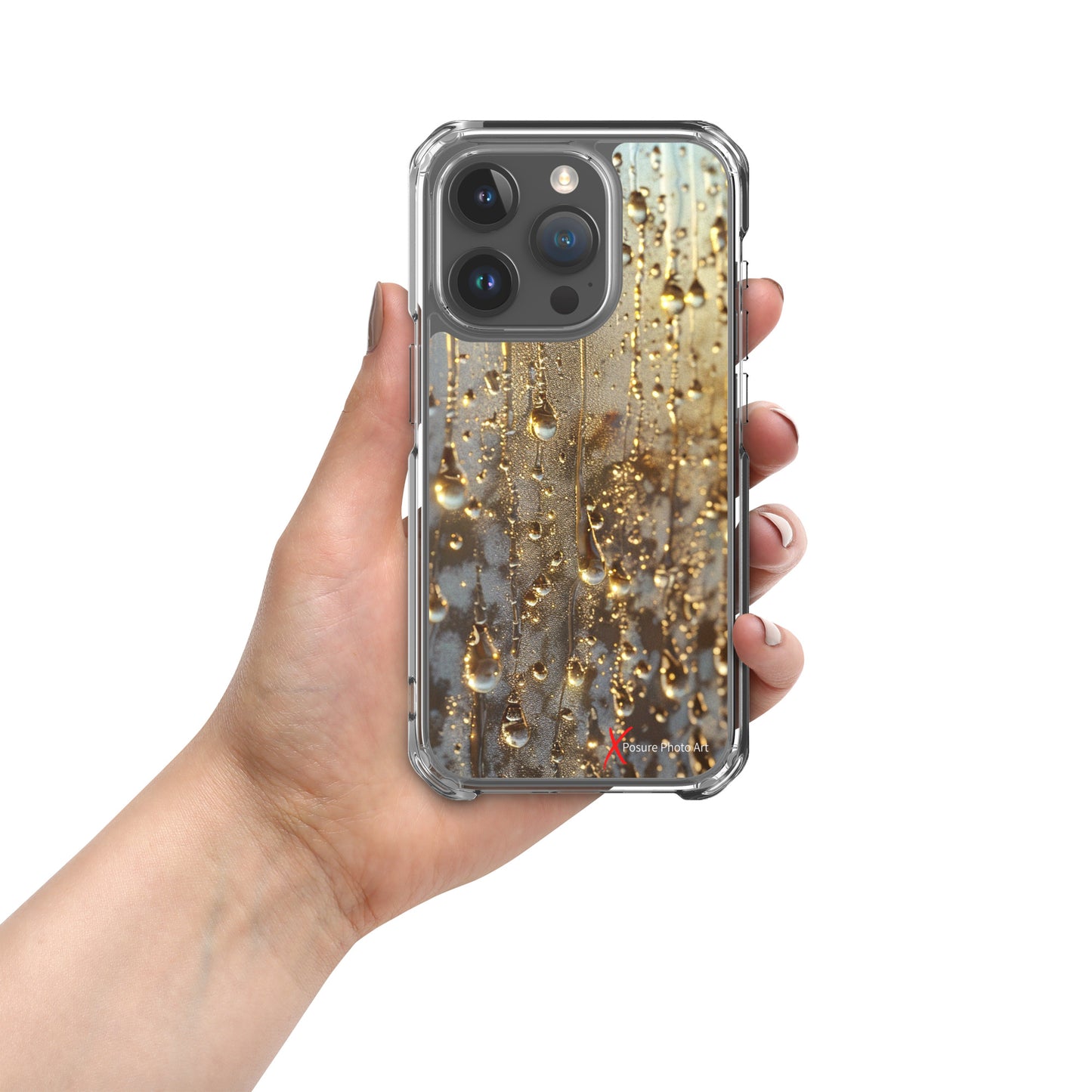 Case for iPhone® Golden Drops