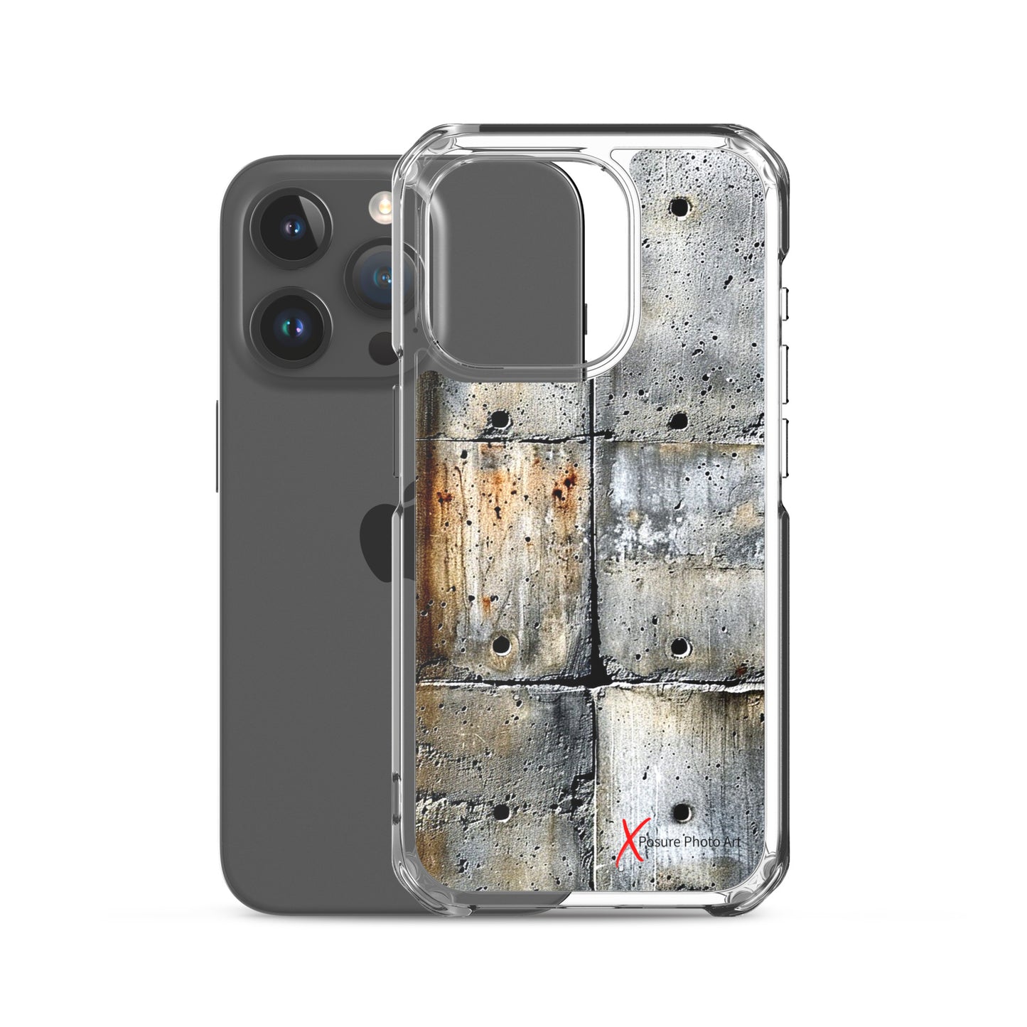 Case for iPhone® Concrete Texture