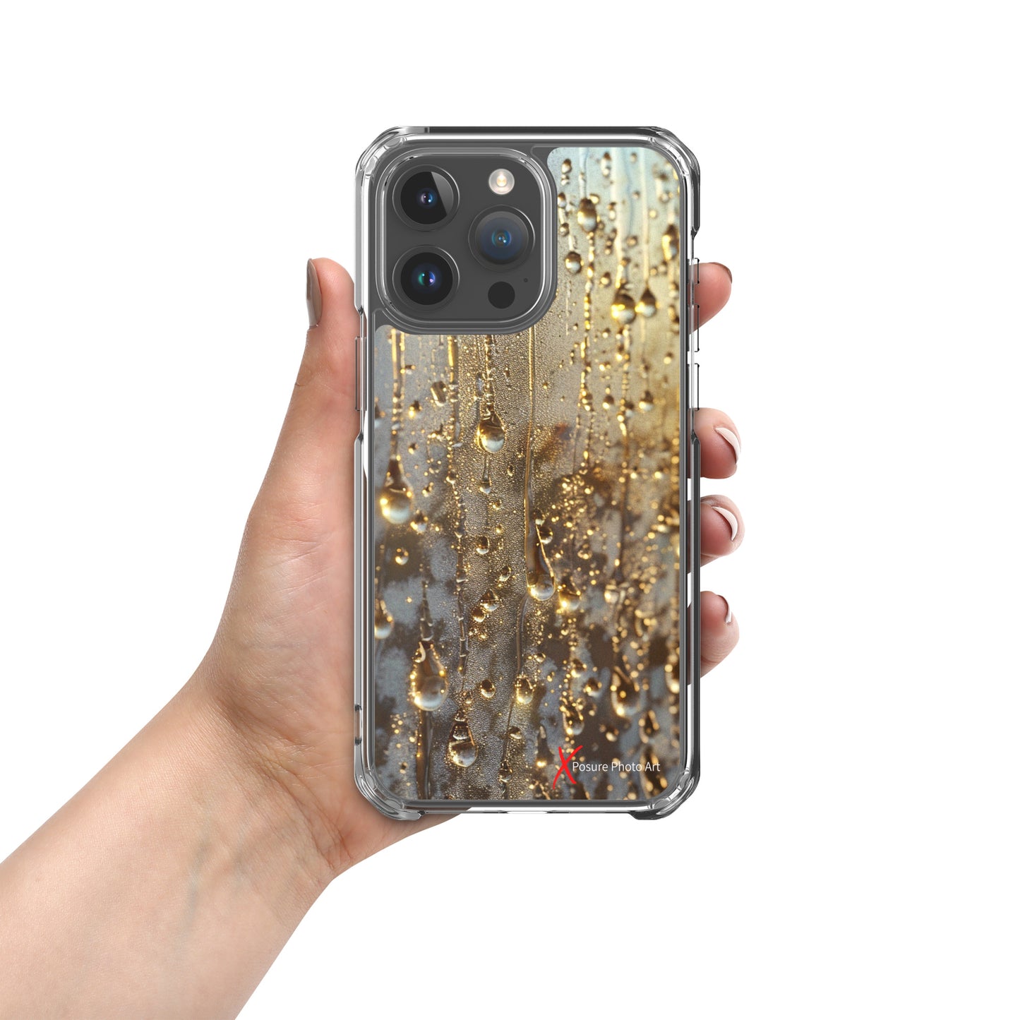 Case for iPhone® Golden Drops