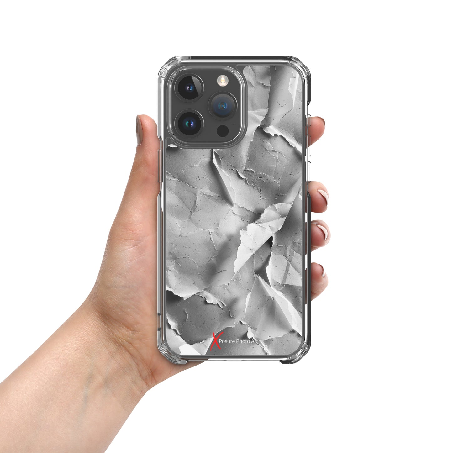 Case for iPhone® Crushed Paper