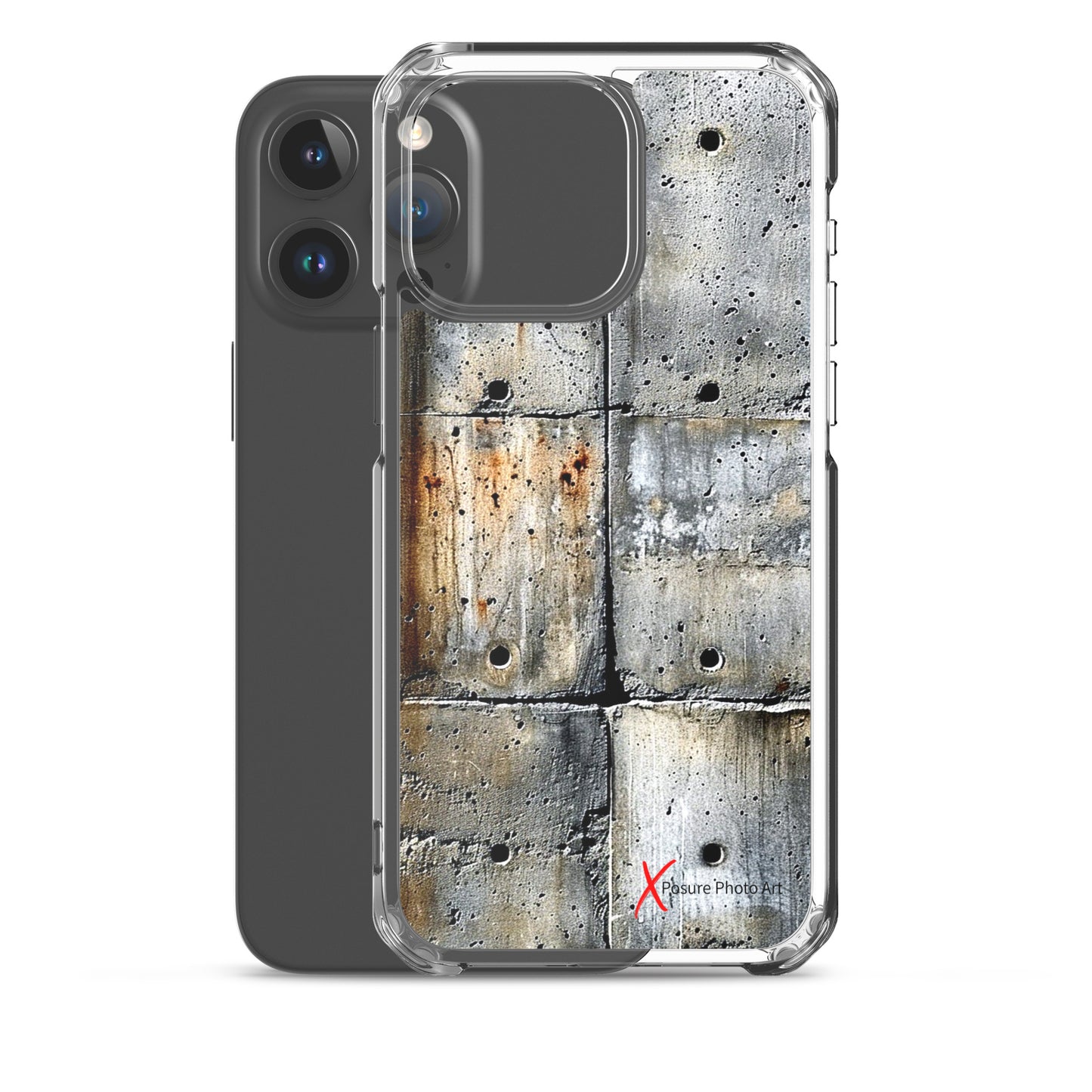 Case for iPhone® Concrete Texture