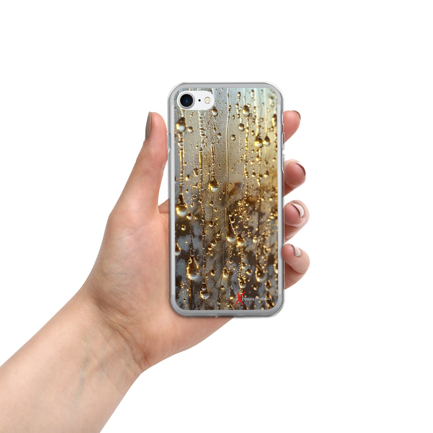 Case for iPhone® Golden Drops