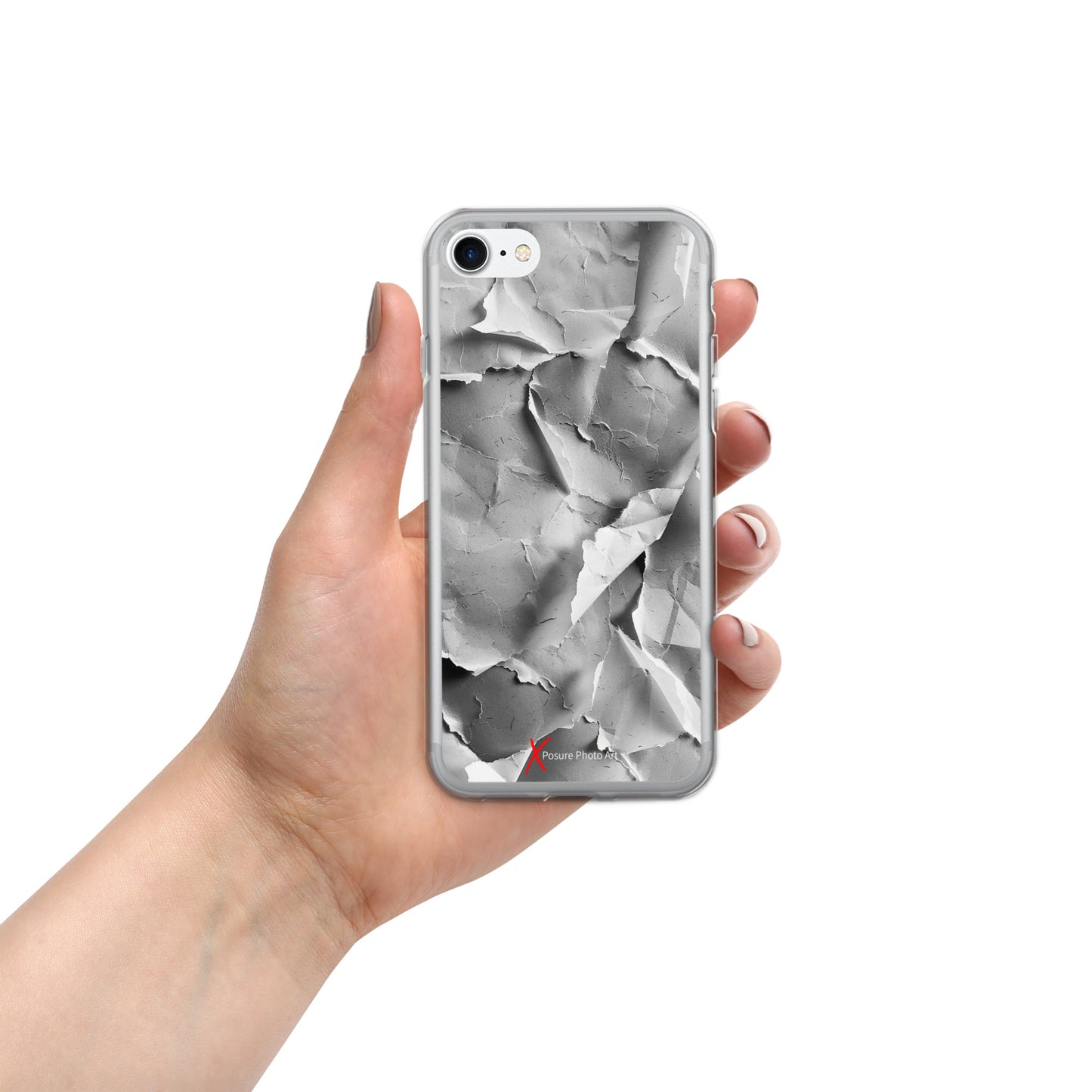 Case for iPhone® Crushed Paper