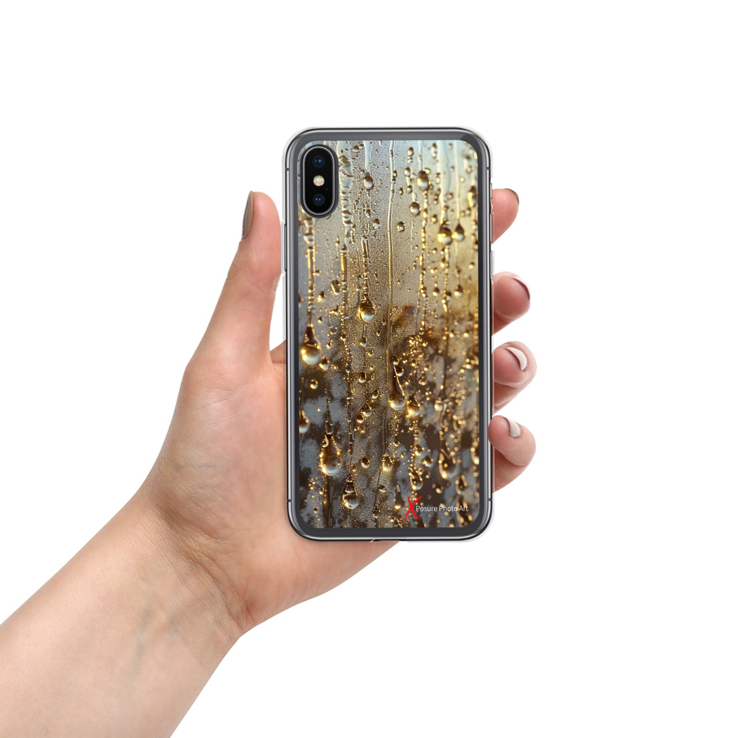 Case for iPhone® Golden Drops