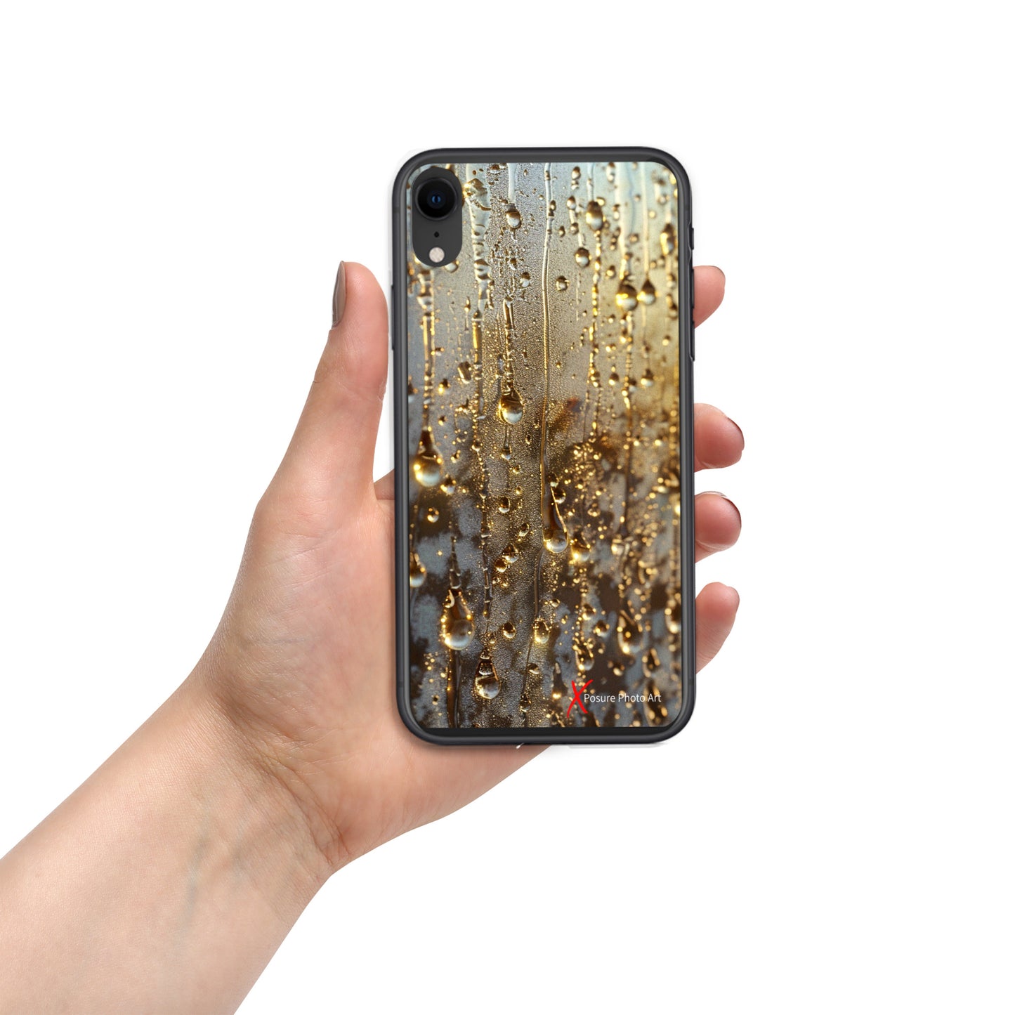 Case for iPhone® Golden Drops