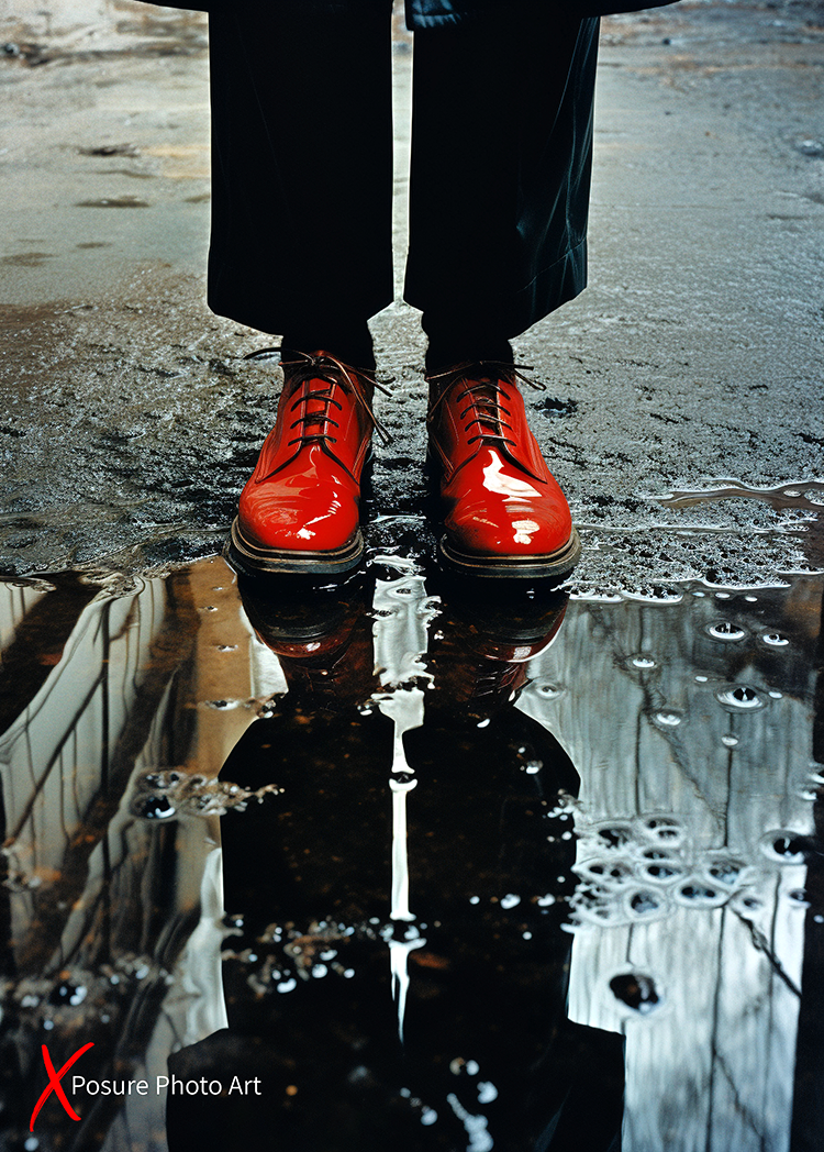 Unisex Tank Top, Red Shiny Shoes