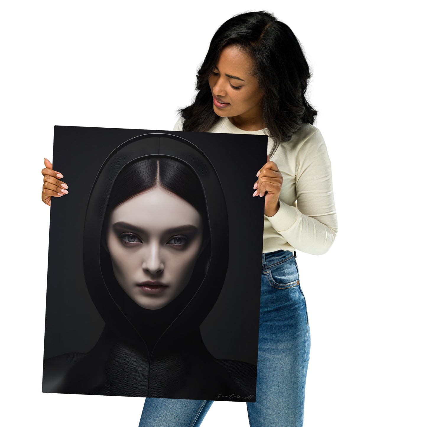 Metal prints, Dark Virgin