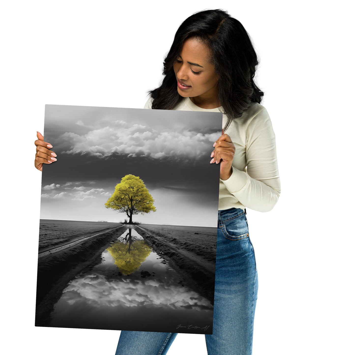 Metal prints, Yellow Tree