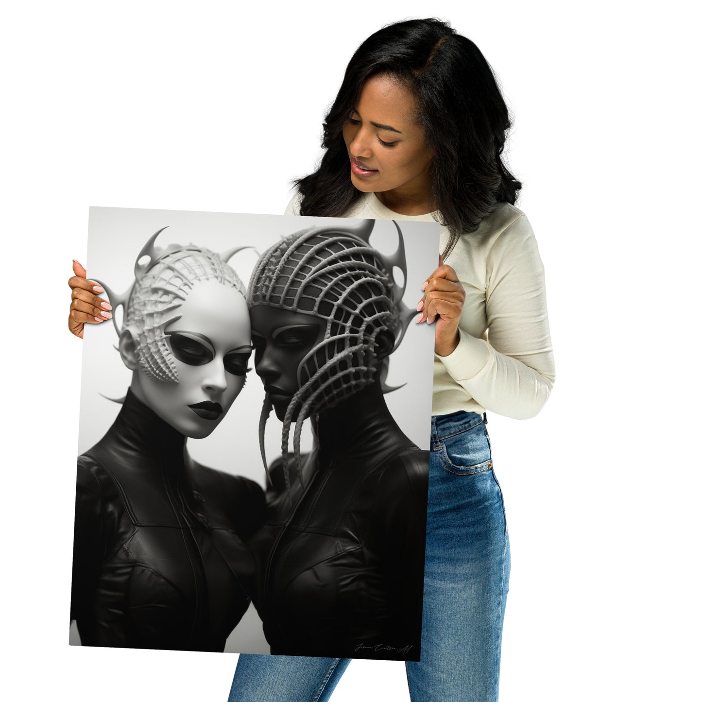 Metal prints, Alien Lovers