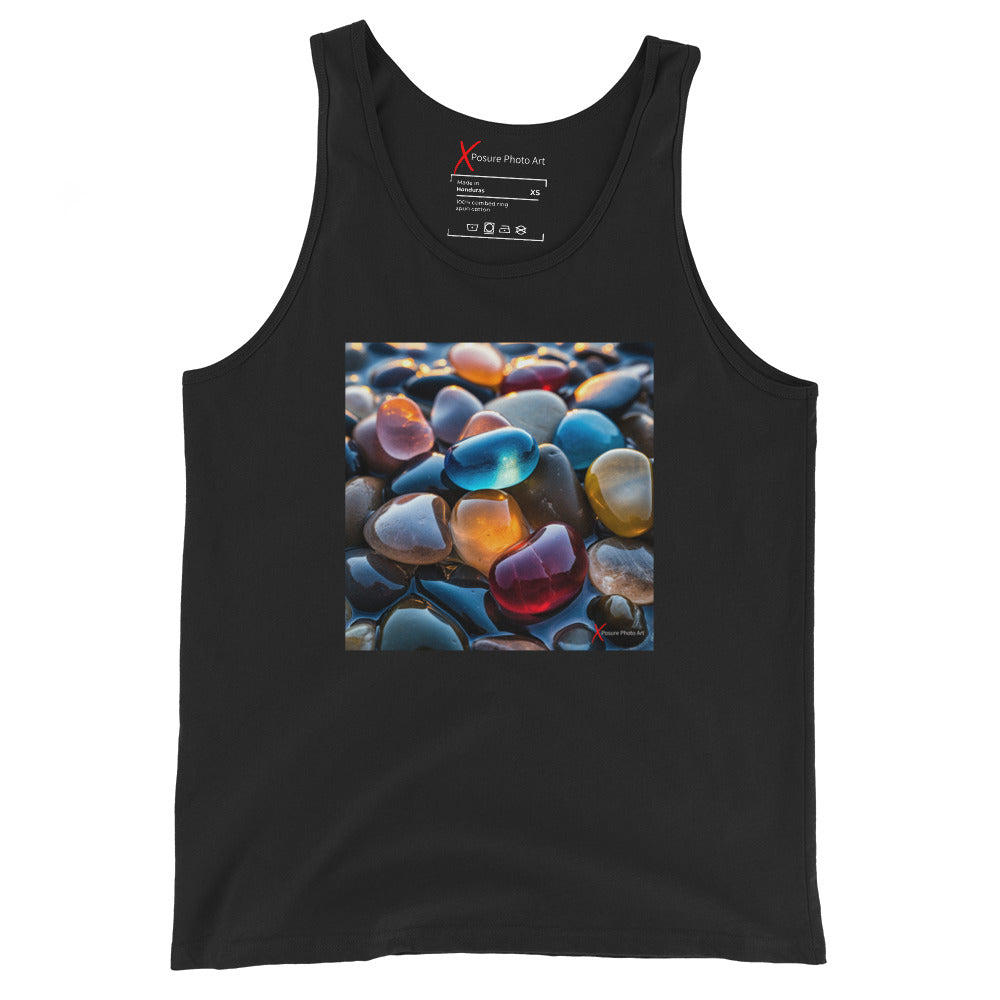 Unisex Tank Top, Pebbles