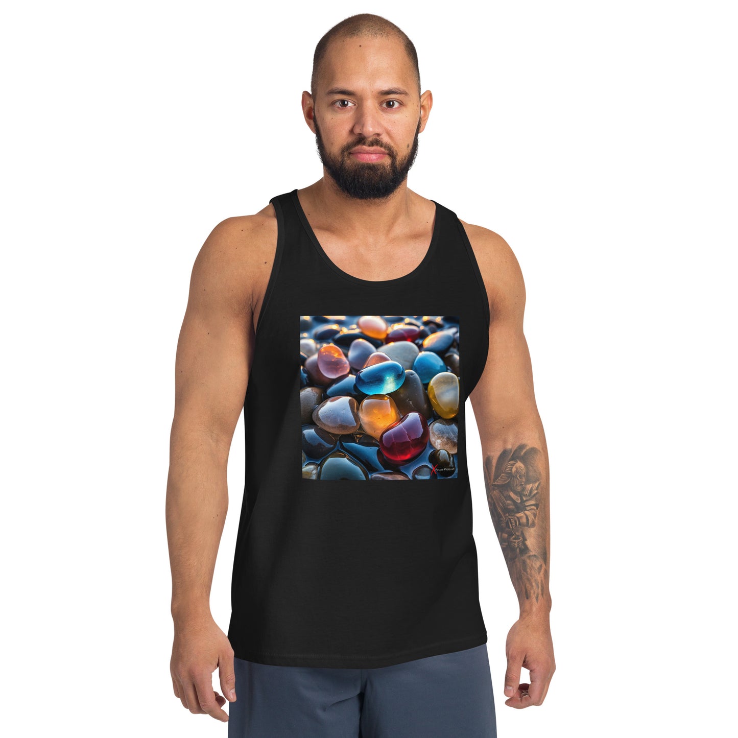 Unisex Tank Top, Pebbles