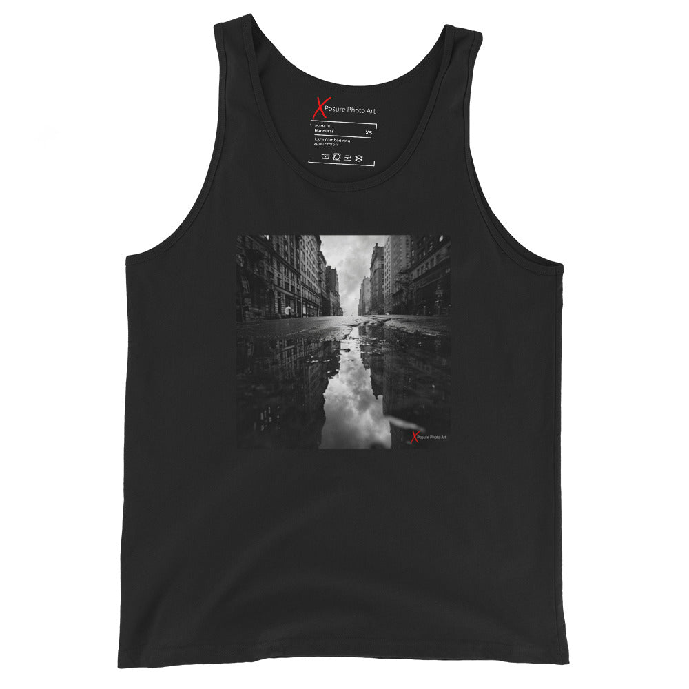 Unisex Tank Top, Street Reflections