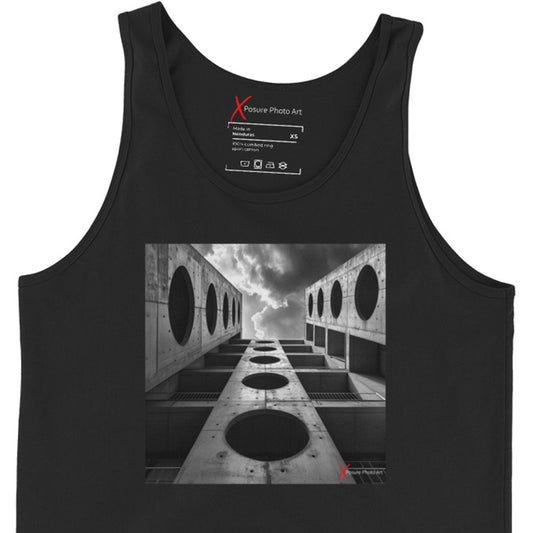 Unisex Tank Top, Concrete Geometry