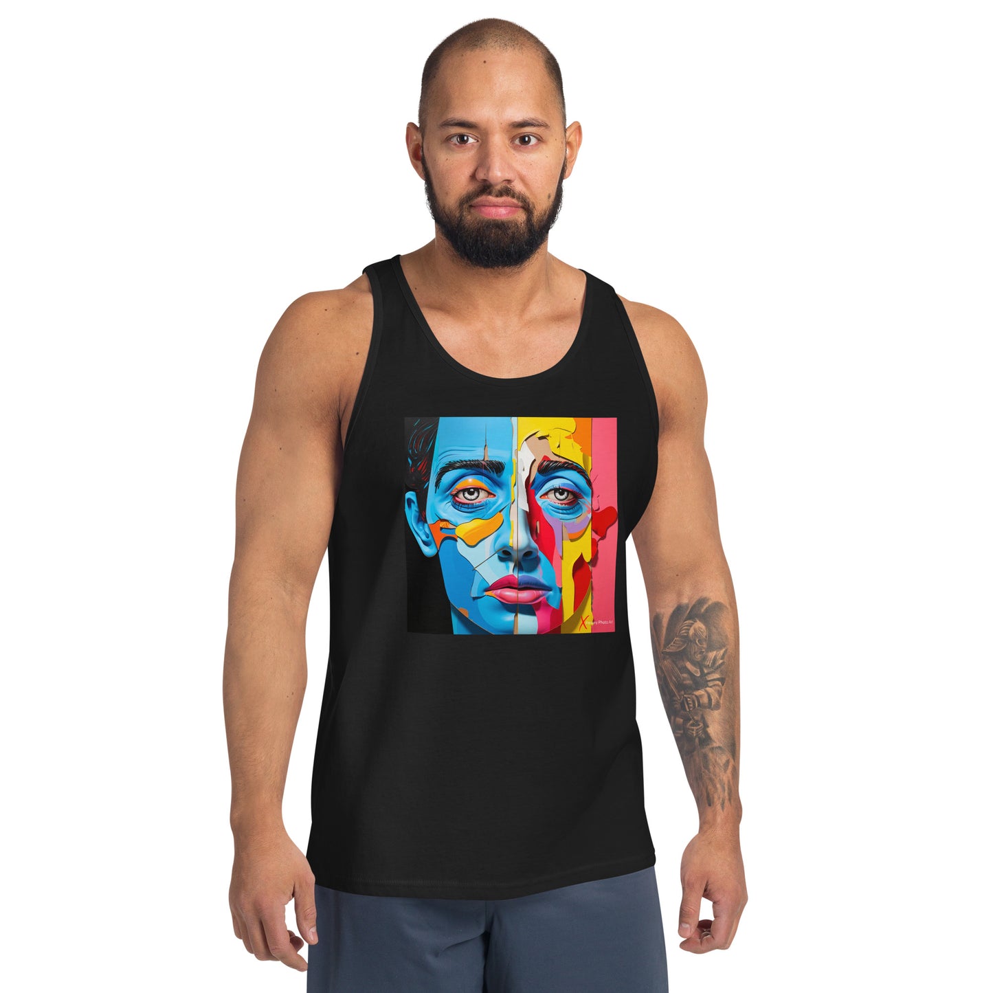 Unisex Tank Top, Plastica Men