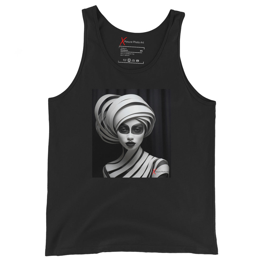 Unisex Tank Top, Crepe Girl