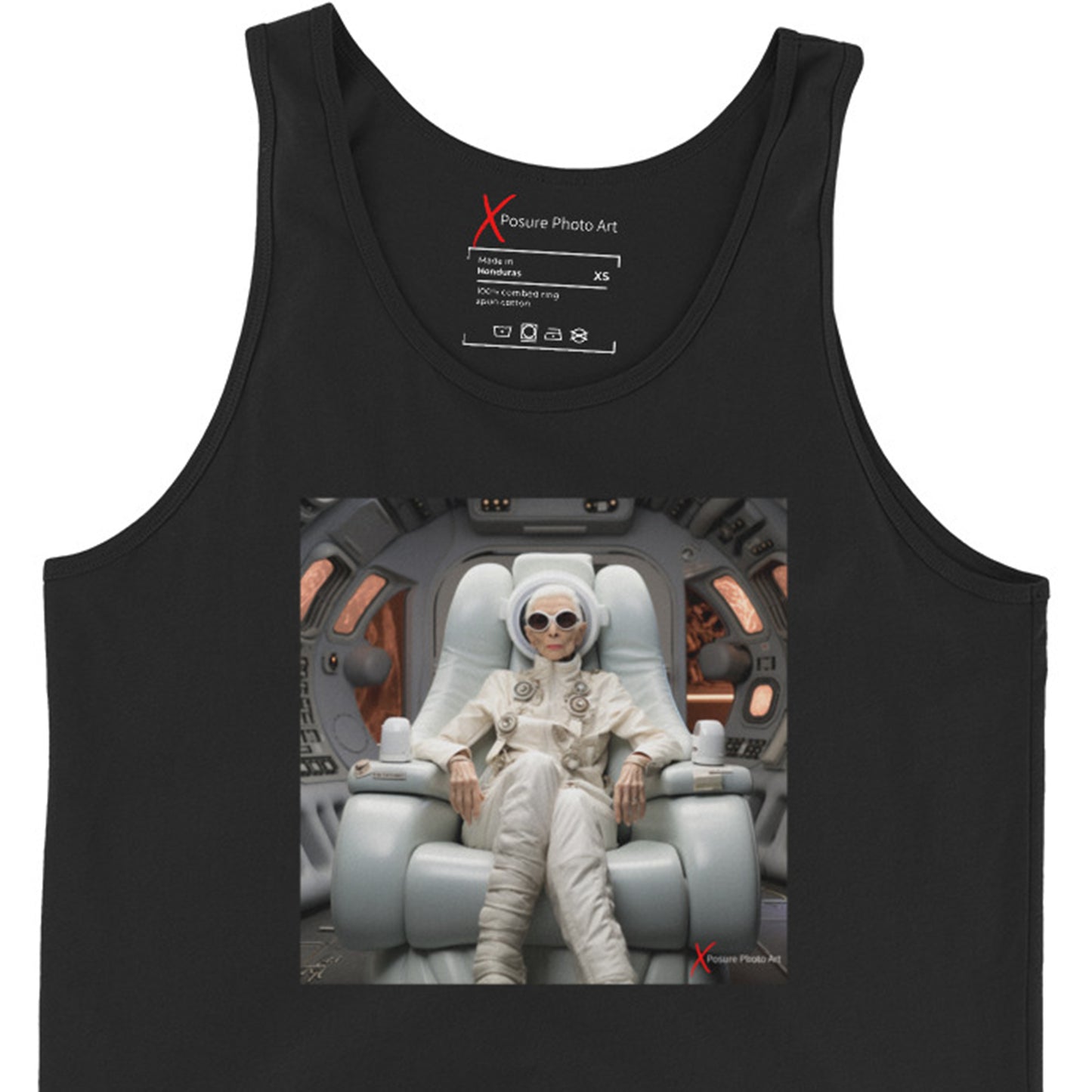 Unisex Tank Top, Abu Spaceship