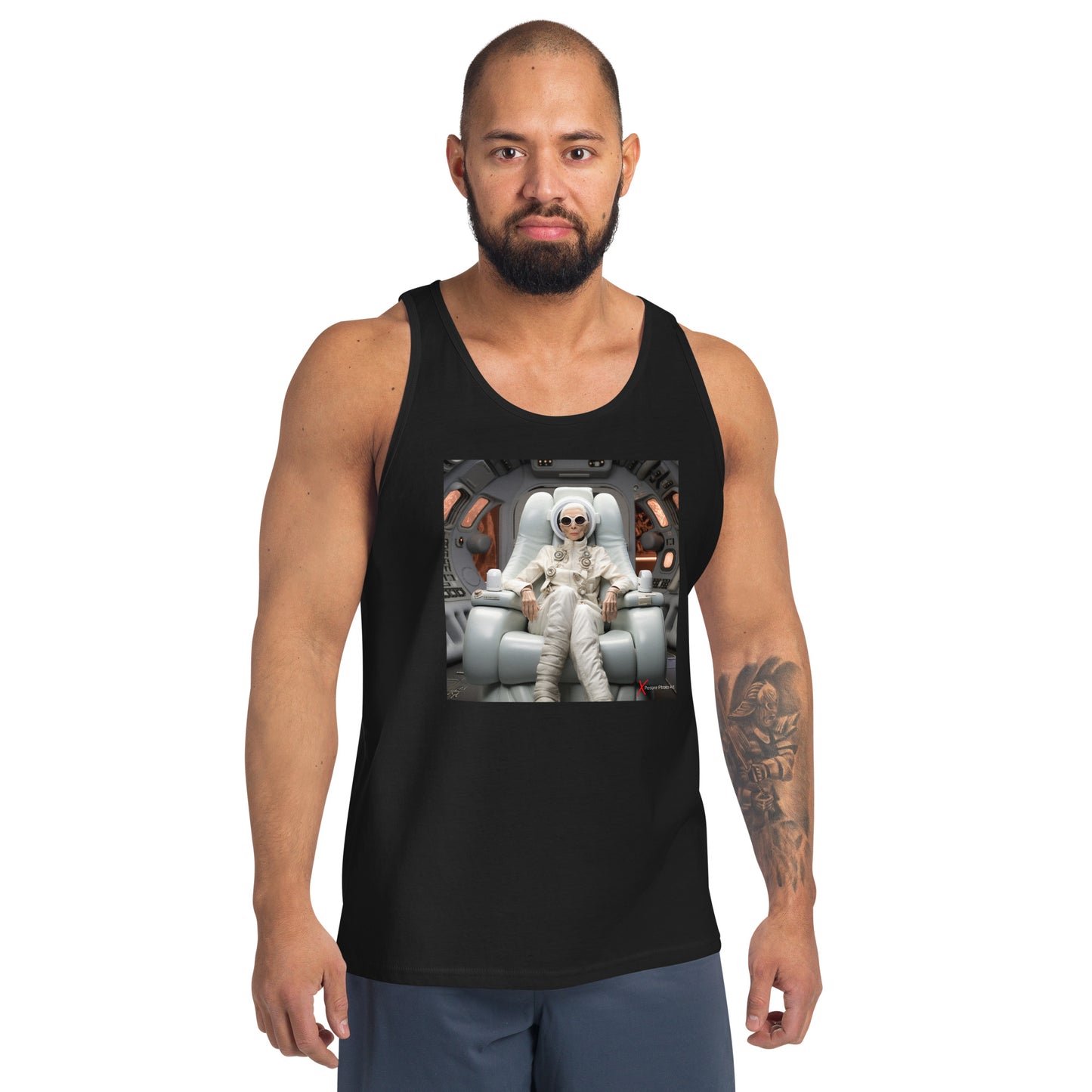 Unisex Tank Top, Abu Spaceship