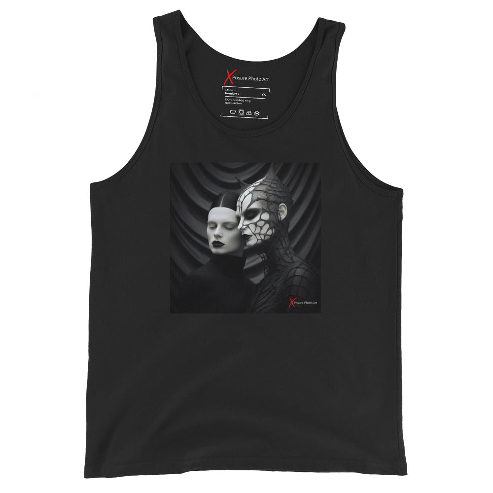 Unisex Tank Top, Black Widow