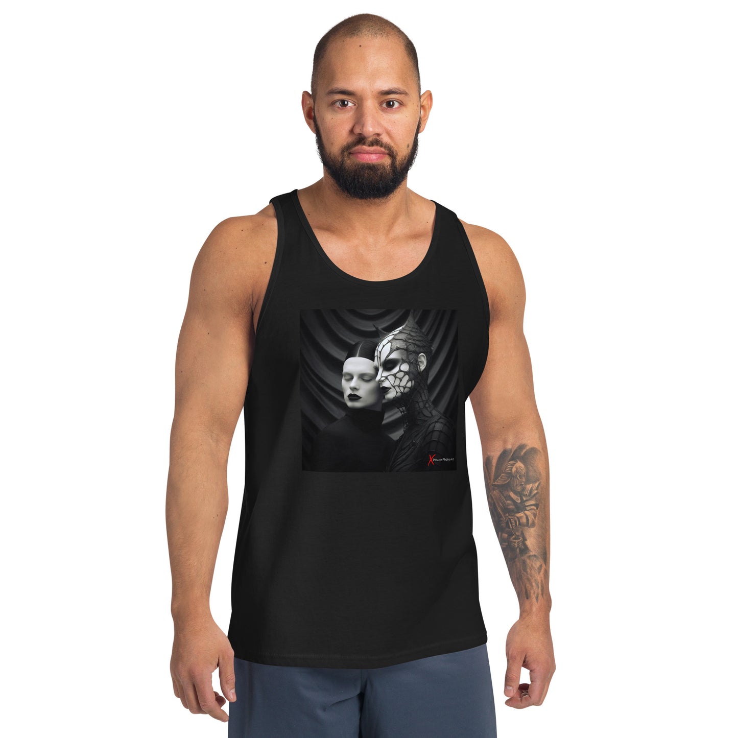 Unisex Tank Top, Black Widow