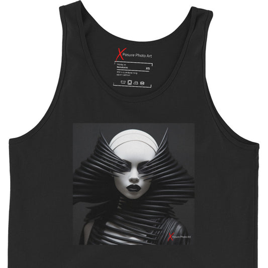 Unisex Tank Top, Origami Girl