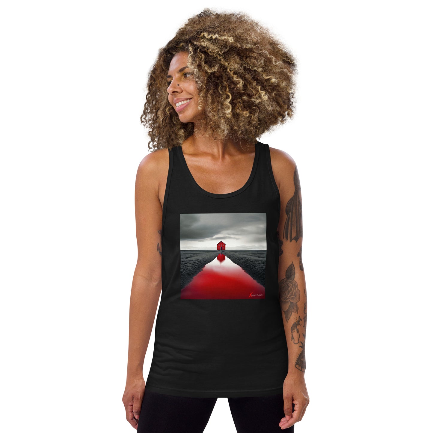 Unisex Tank Top, Blood Red