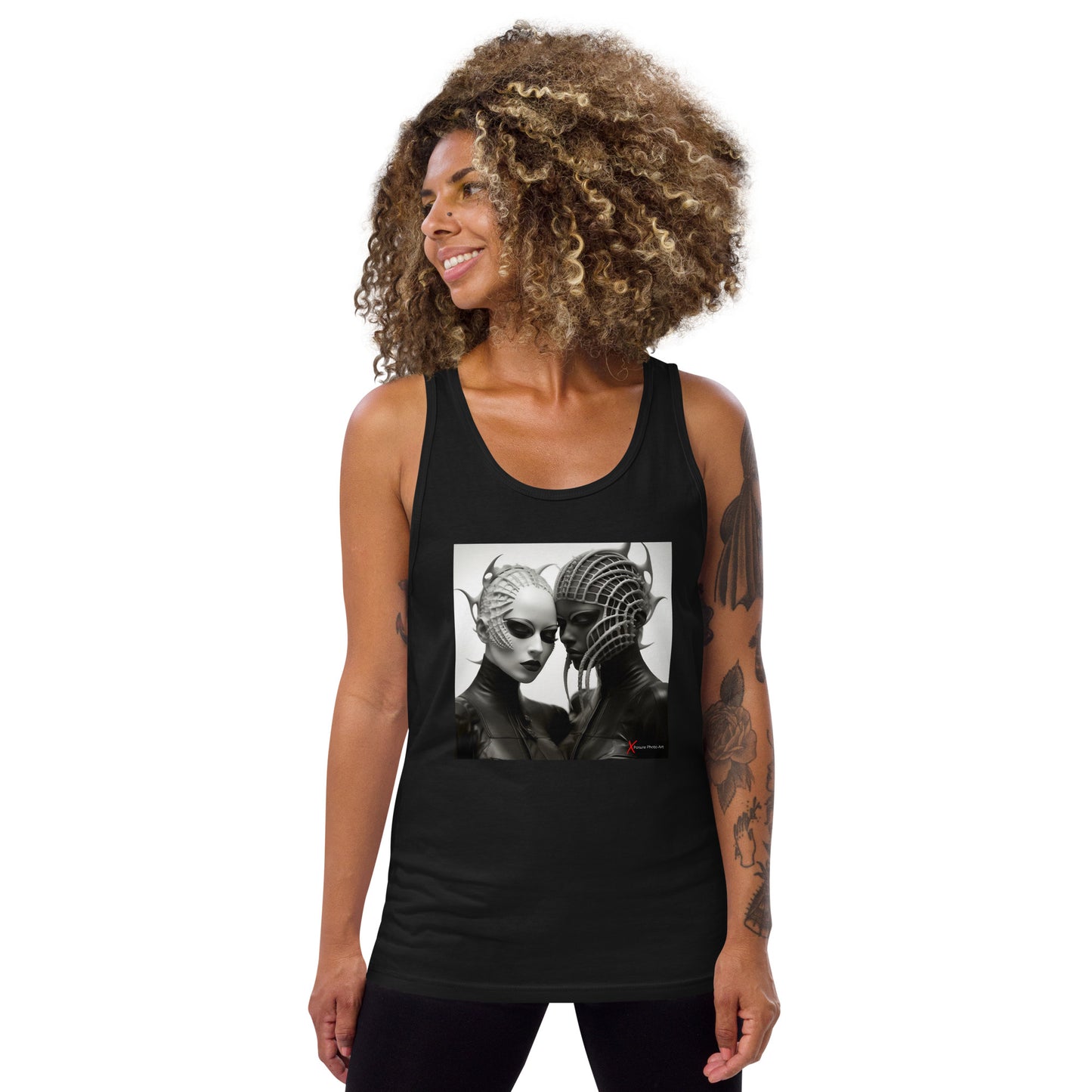 Unisex Tank Top, Alien Lovers