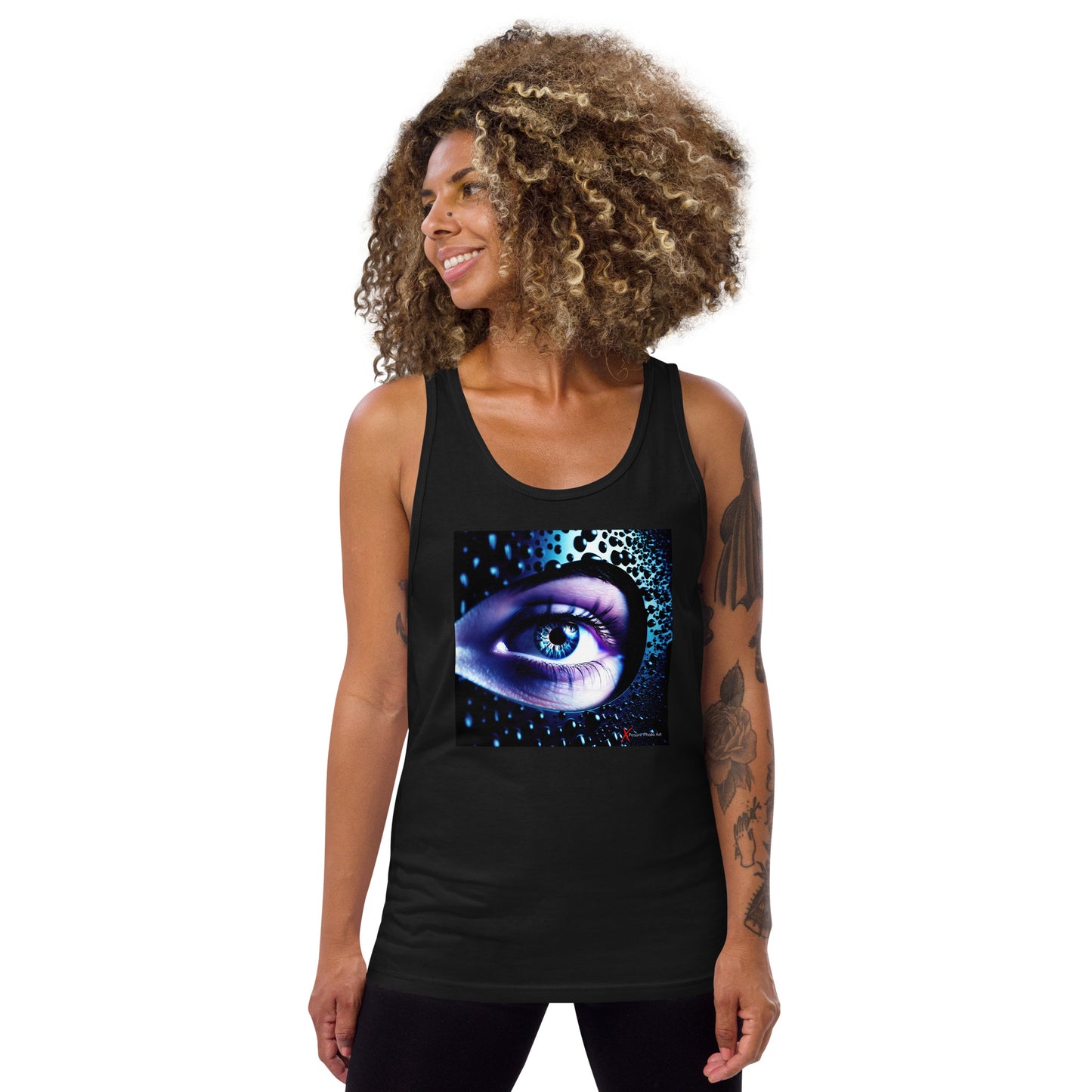 Unisex Tank Top, Leather Eye