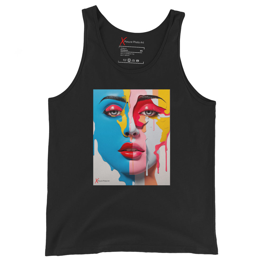 Unisex Tank Top, Plastica Lady