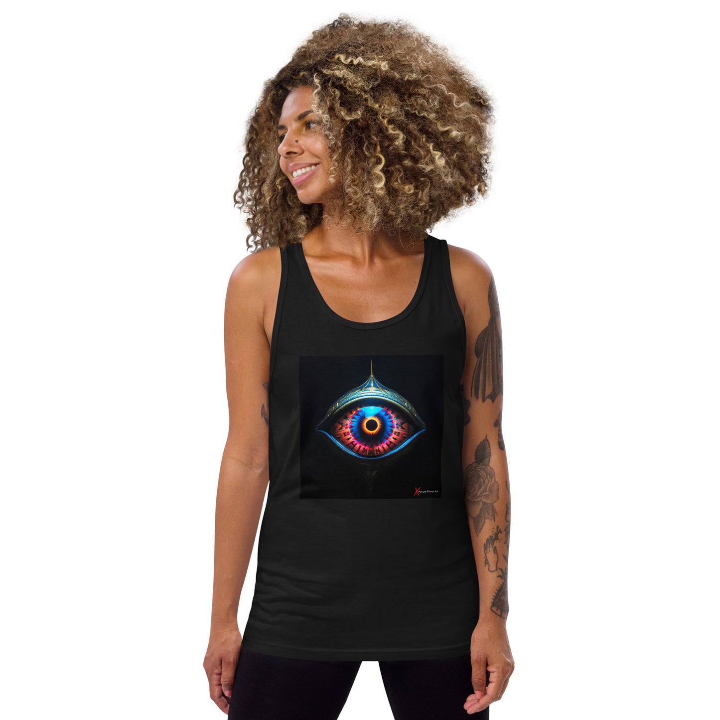 Unisex Tank Top, Alien Vision