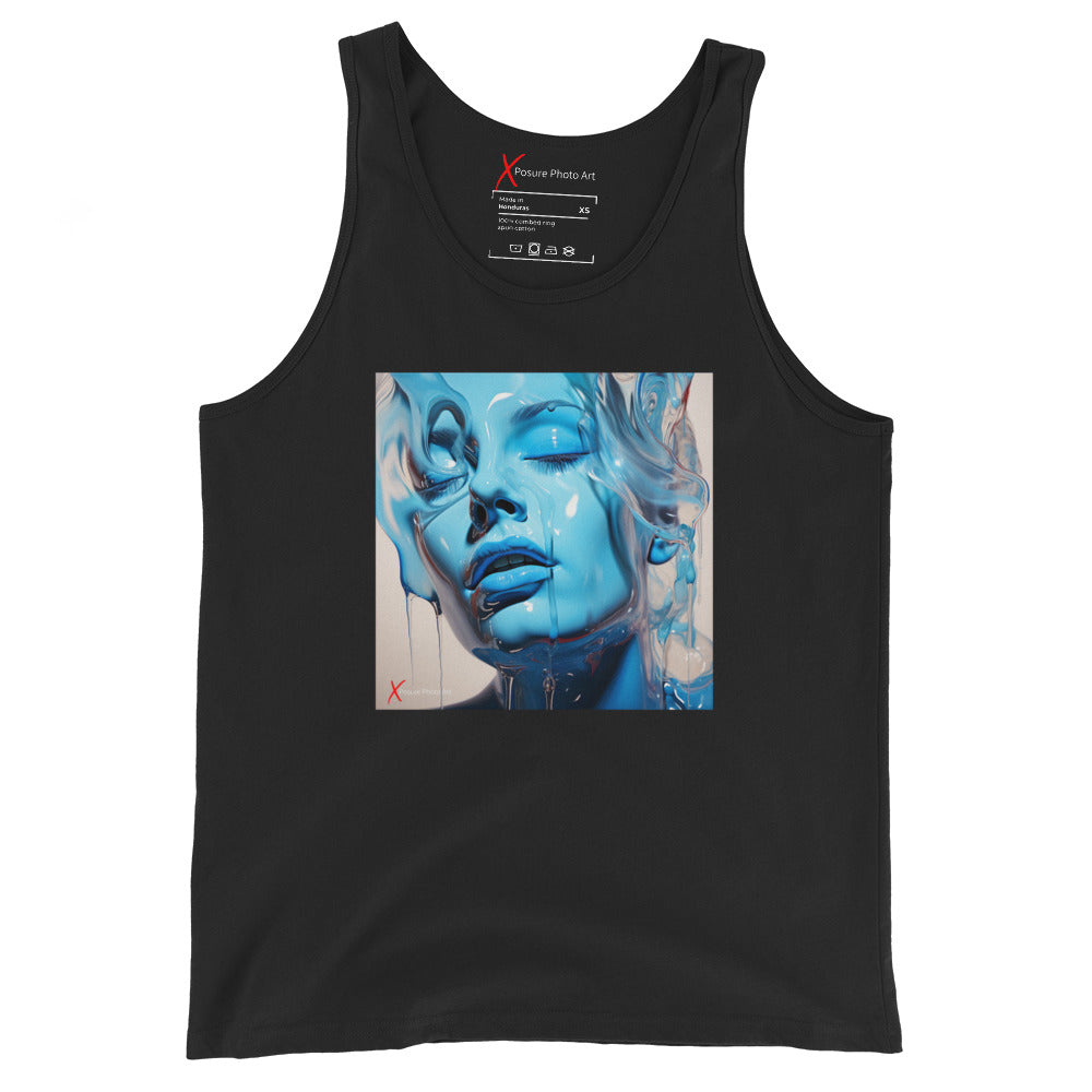 Unisex Tank Top, Blue Ecstasy