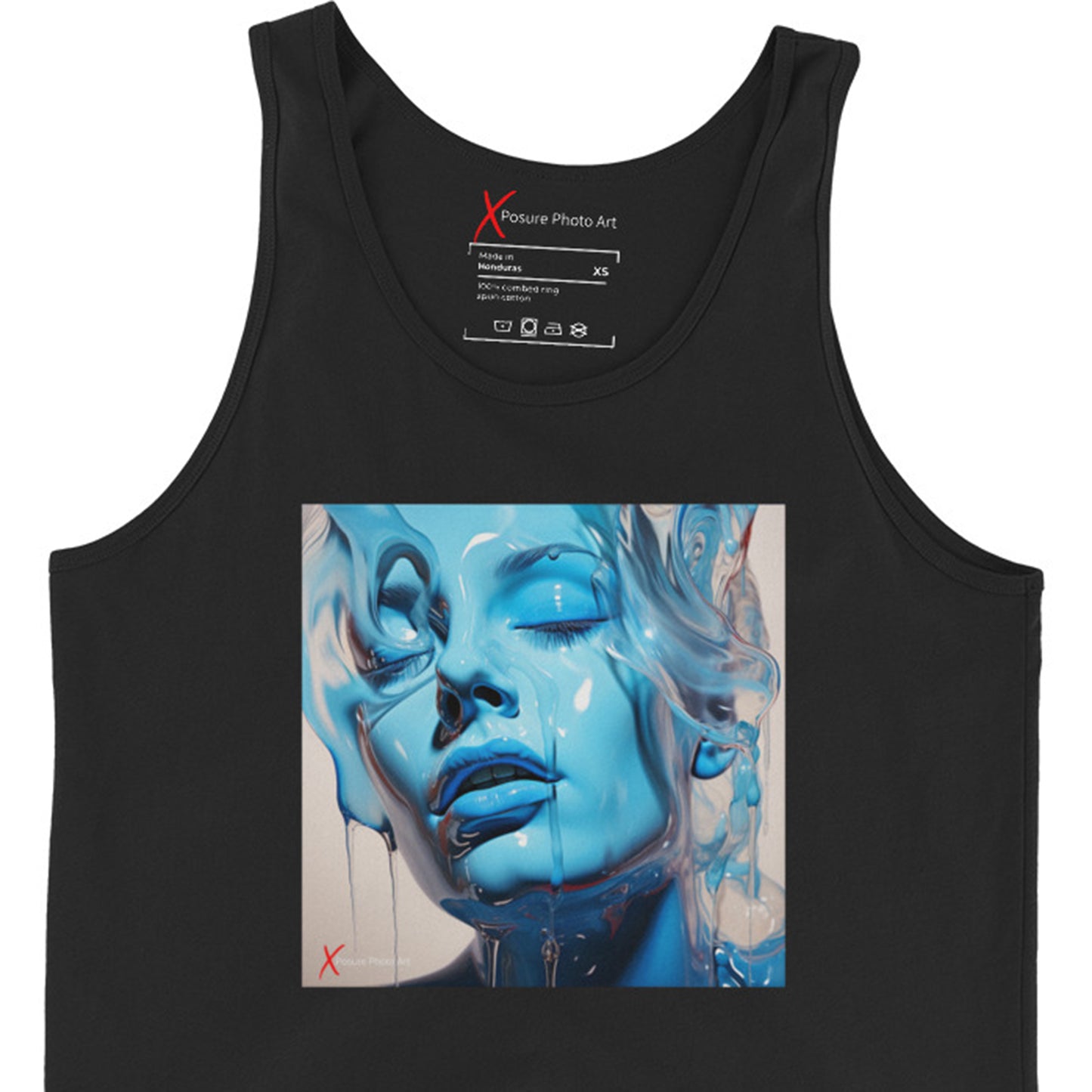 Unisex Tank Top, Blue Ecstasy