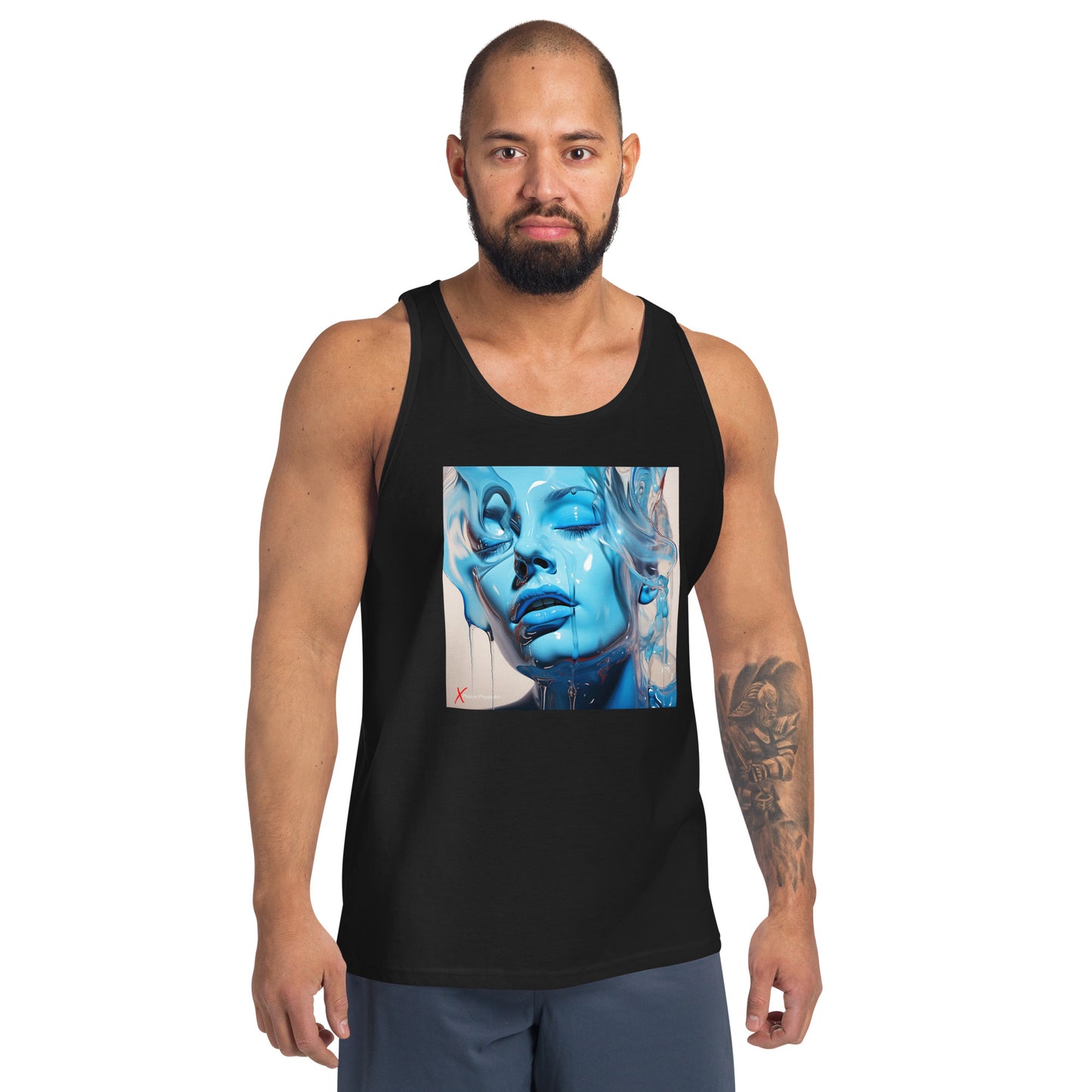 Unisex Tank Top, Blue Ecstasy