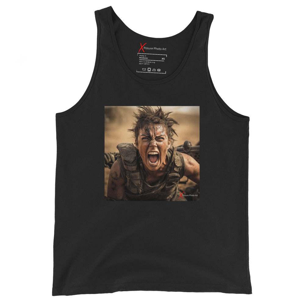 Unisex Tank Top, Warrior Girl