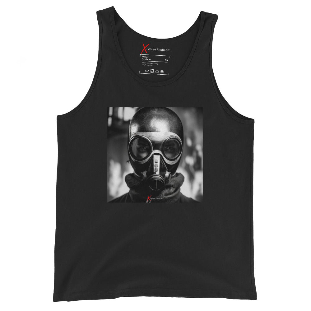 Unisex Tank Top, Gas Mask