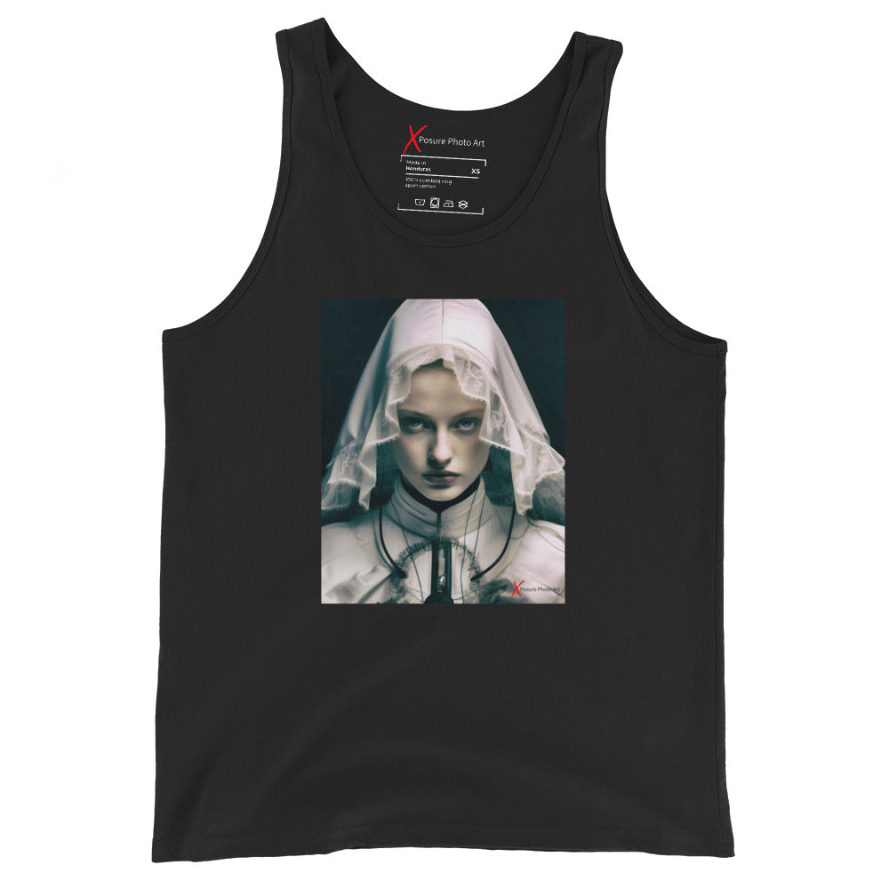 Unisex Tank Top, Dark Nun