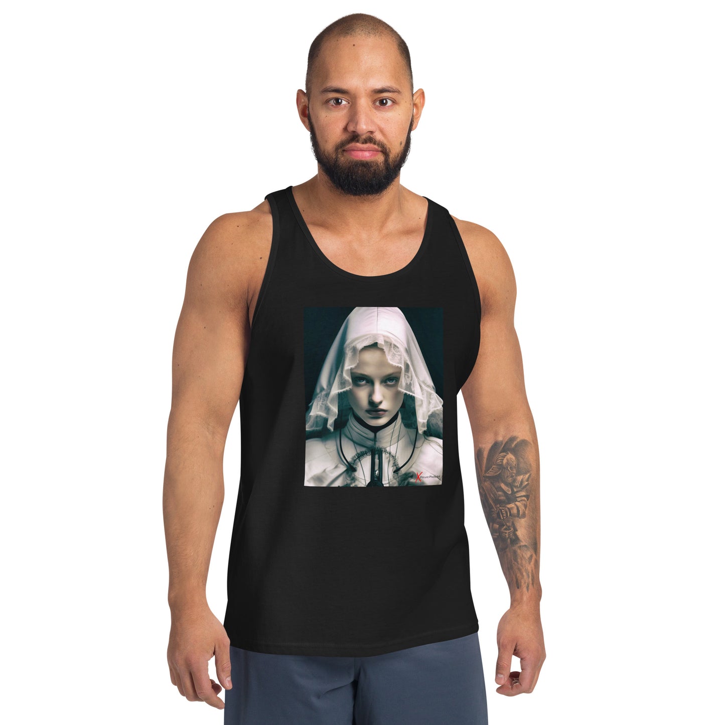 Unisex Tank Top, Dark Nun