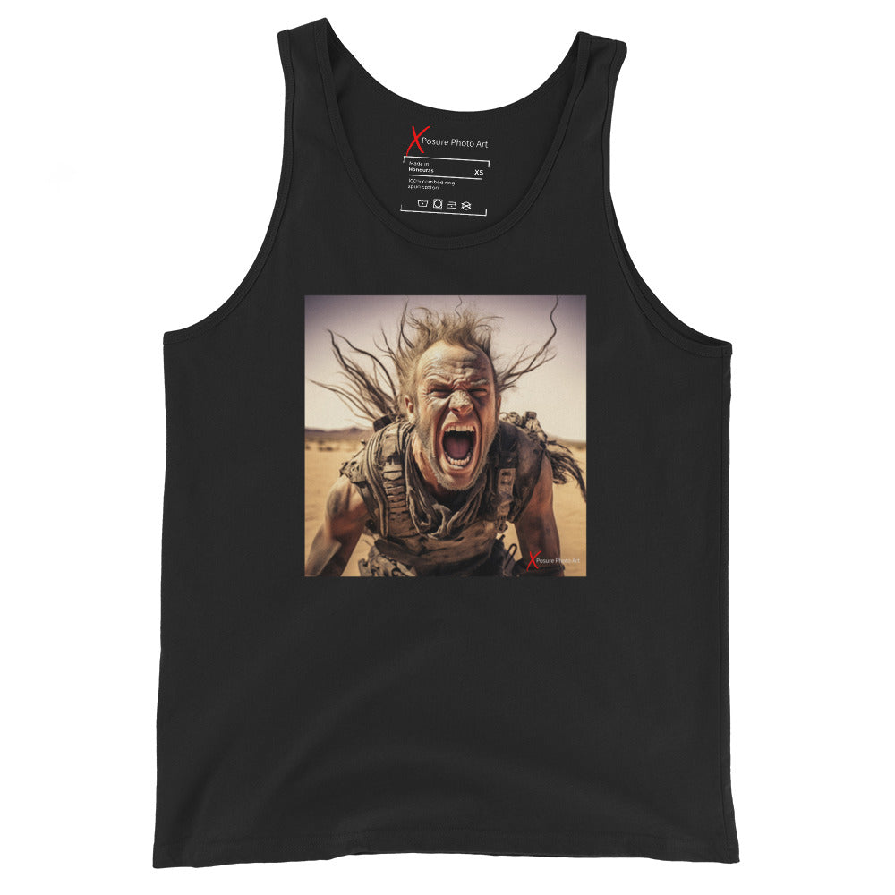 Unisex Tank Top, Warrior Man