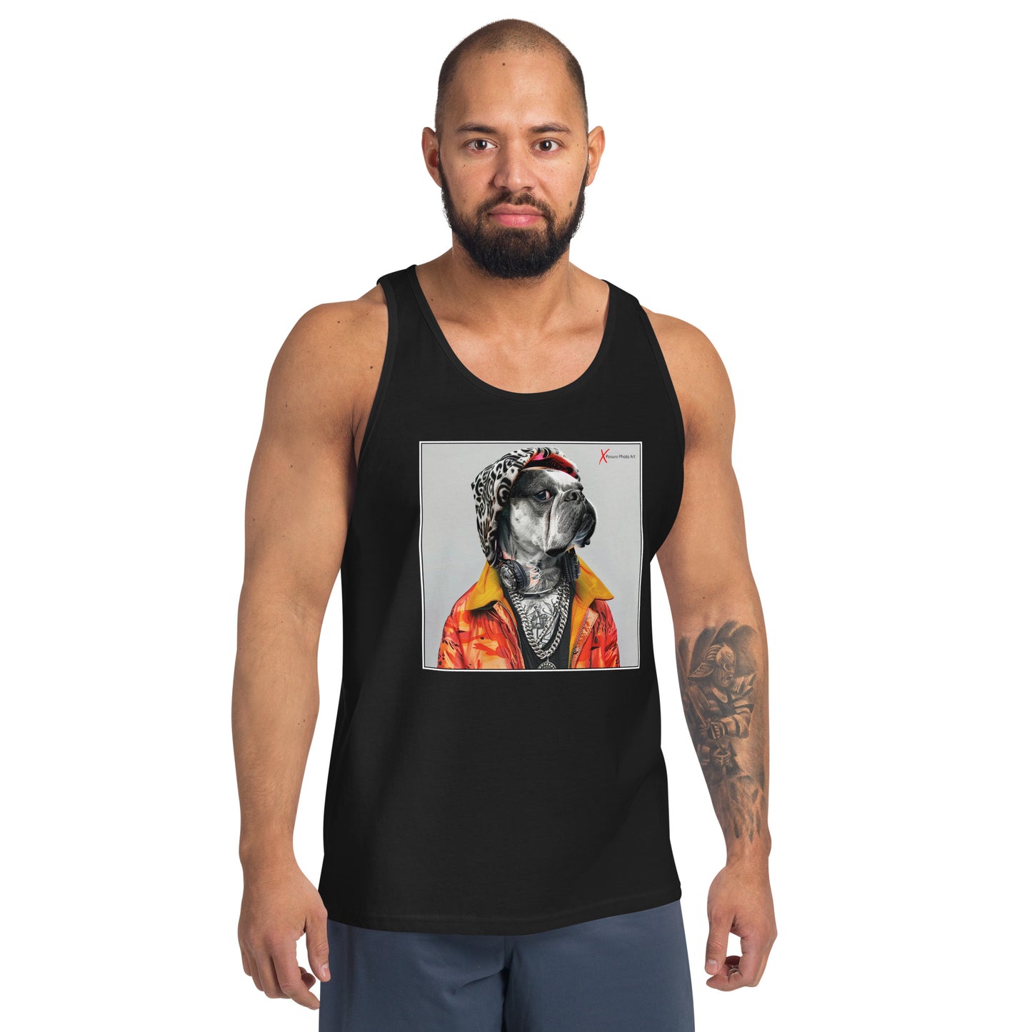 Unisex Tank Top, Bulldog Rapper