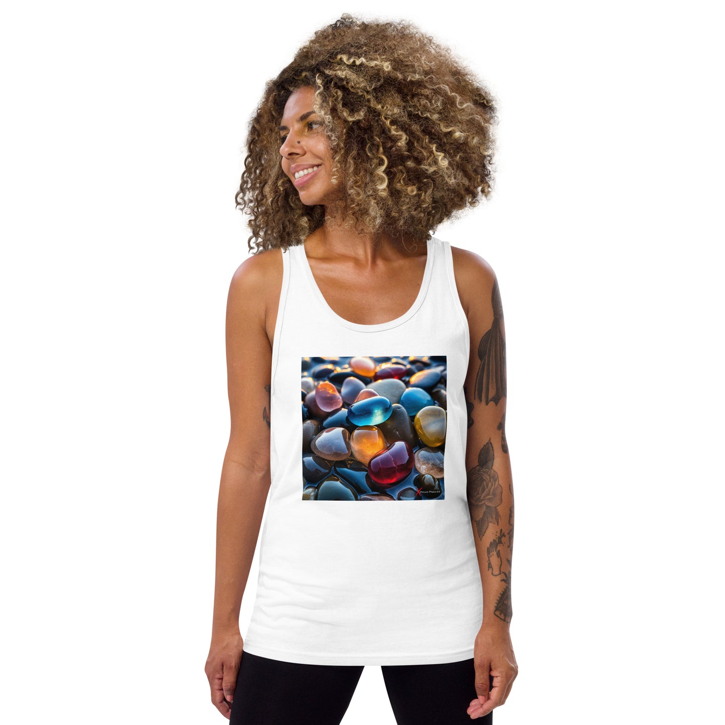 Unisex Tank Top, Pebbles