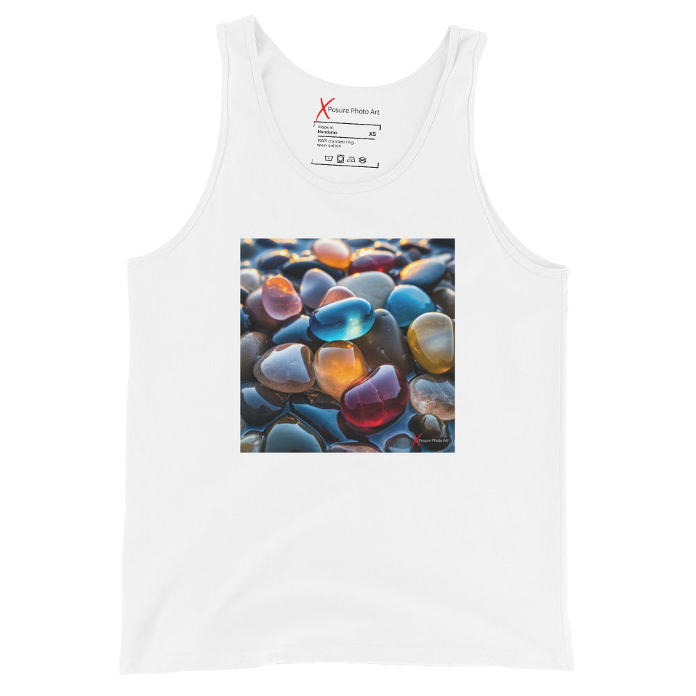 Unisex Tank Top, Pebbles