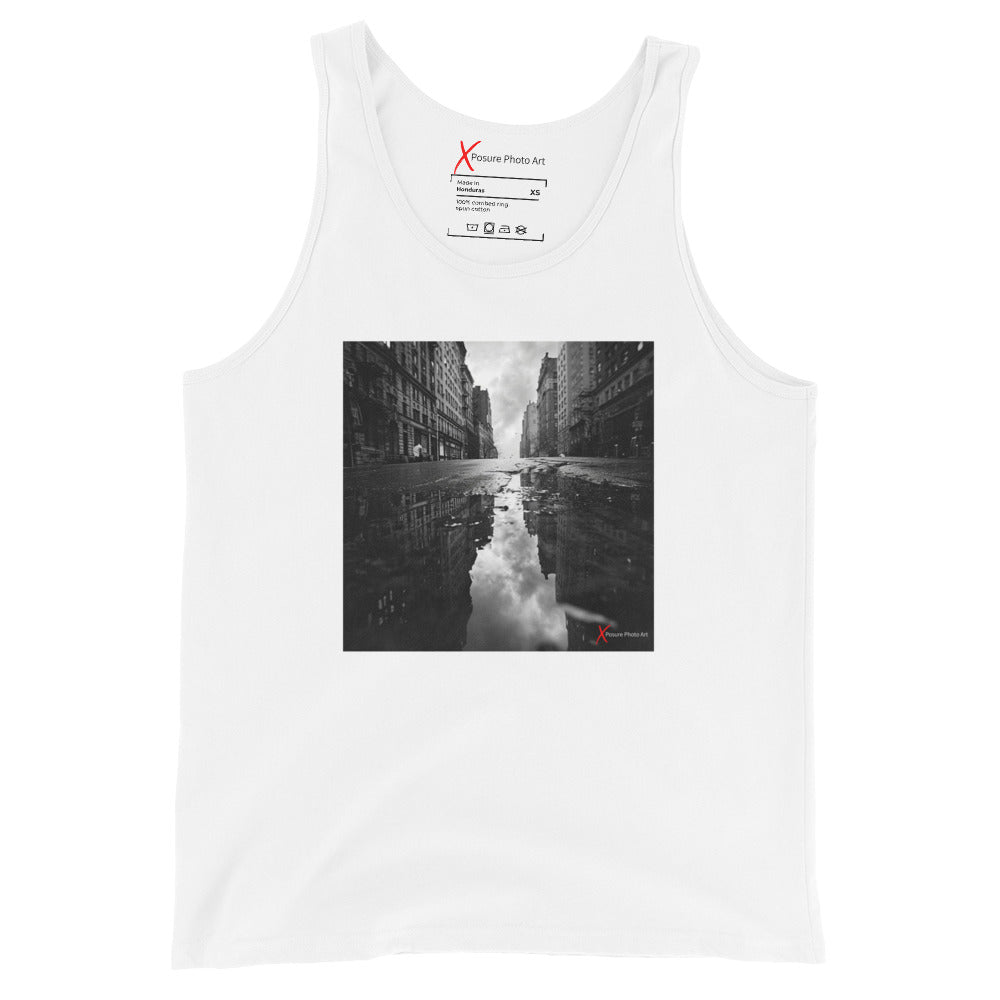 Unisex Tank Top, Street Reflections