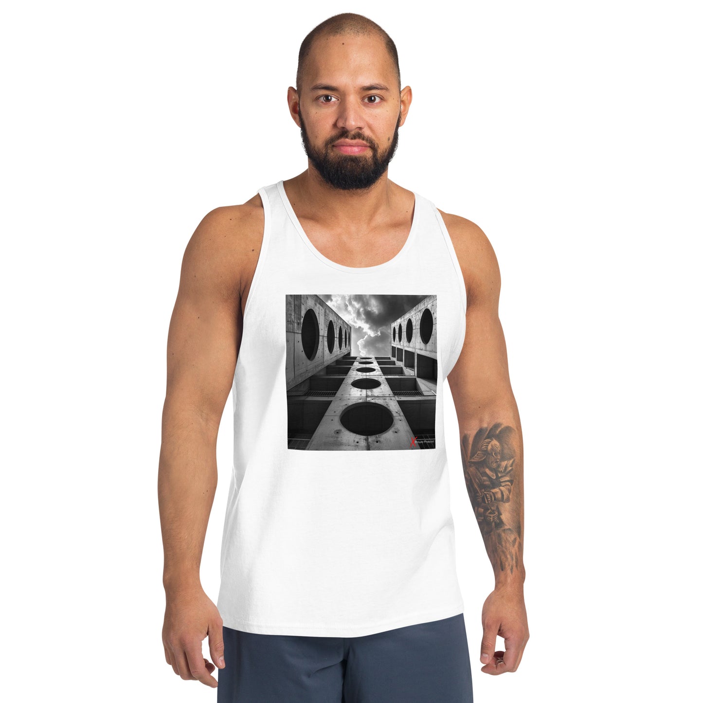 Unisex Tank Top, Concrete Geometry