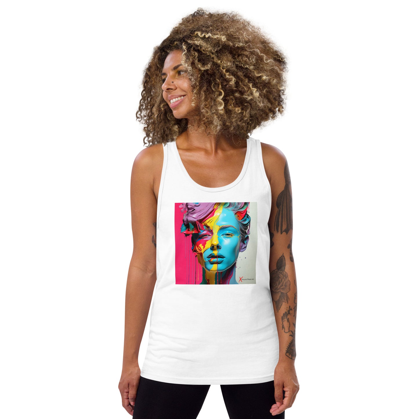 Unisex Tank Top, Plastica Woman