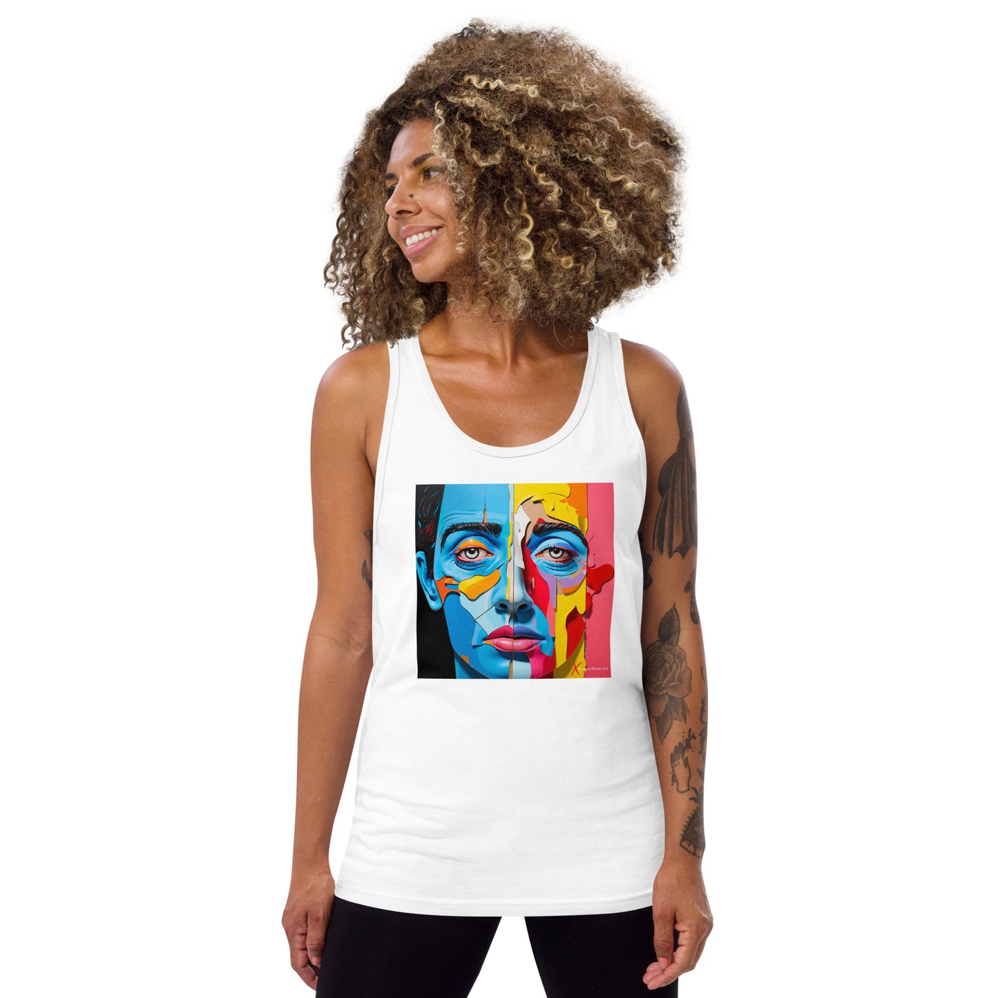 Unisex Tank Top, Plastica Men