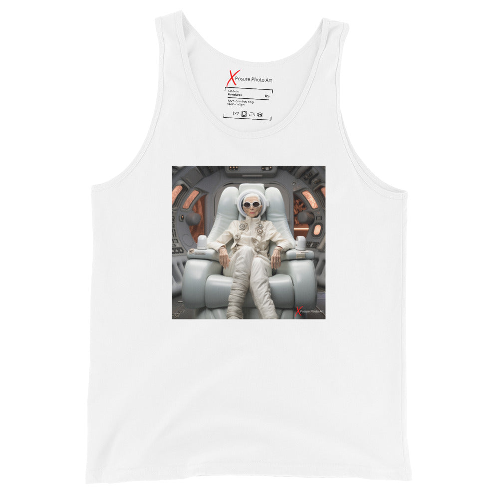 Unisex Tank Top, Abu Spaceship