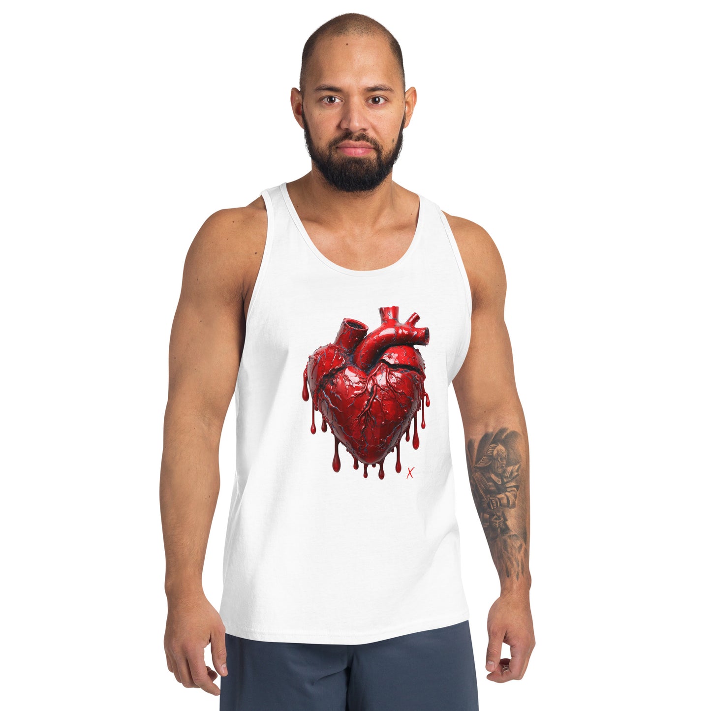 Unisex Tank Top, Bleeding Heart