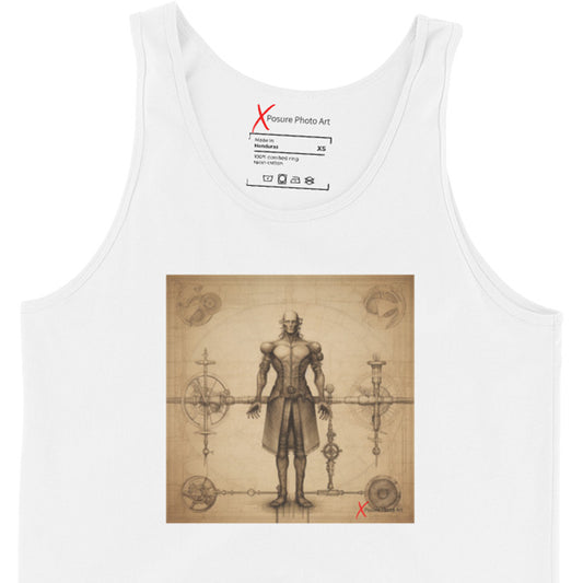 Unisex Tank Top, Da Vinci Steampunk Men