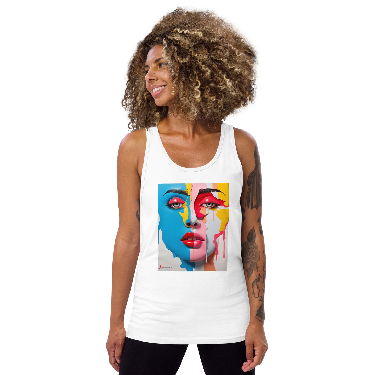 Unisex Tank Top, Plastica Lady