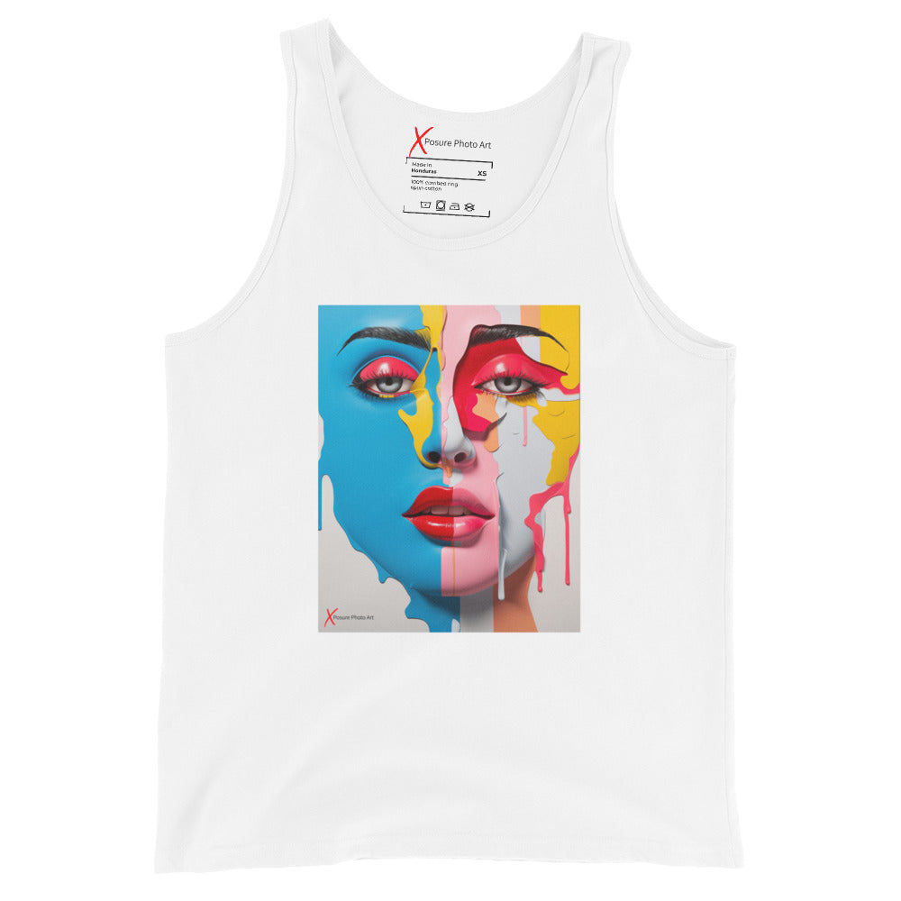 Unisex Tank Top, Plastica Lady